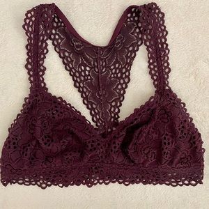 Maroon aerie Bralette